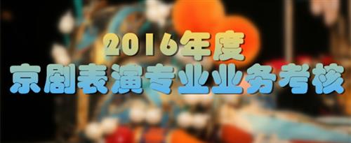 啊啊啊啊啊啊啊啊啊艹的好爽视频免费国家京剧院2016年度京剧表演专业业务考...